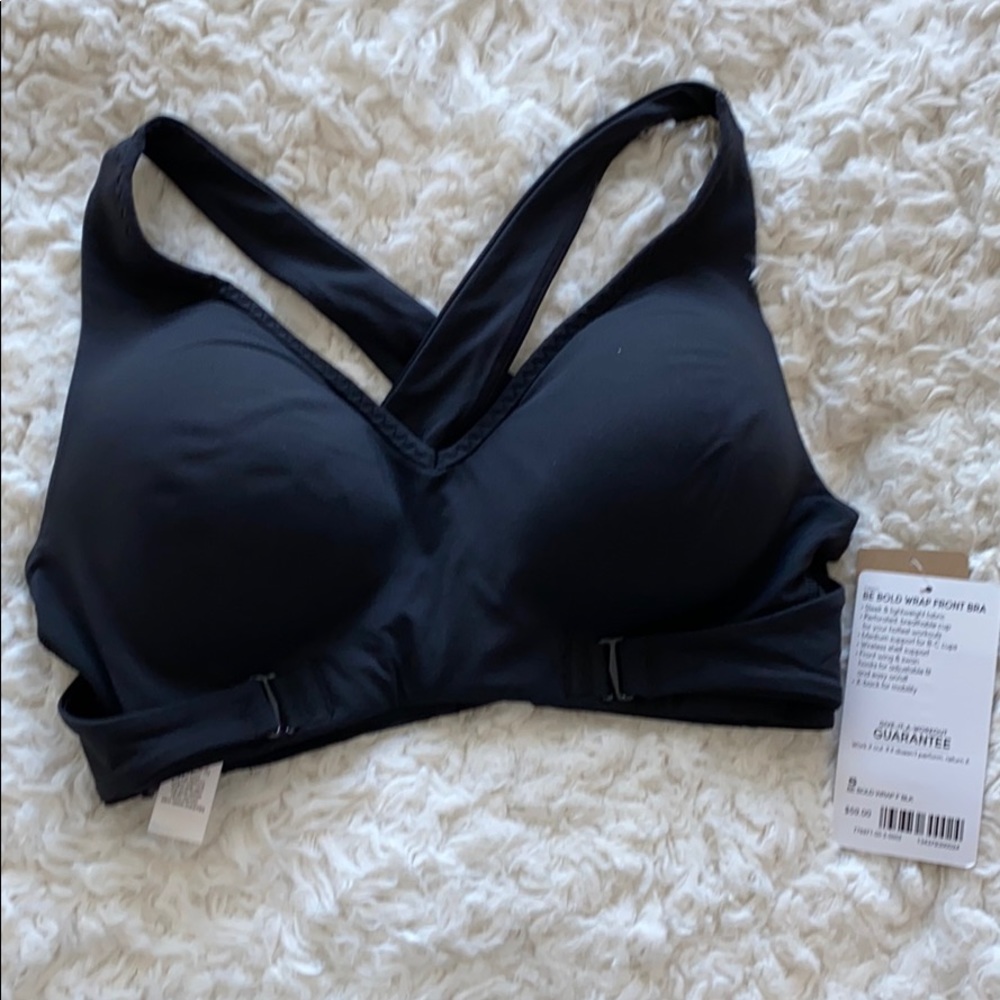 NWT Athleta BE BOLD WRAP FRONT BRA